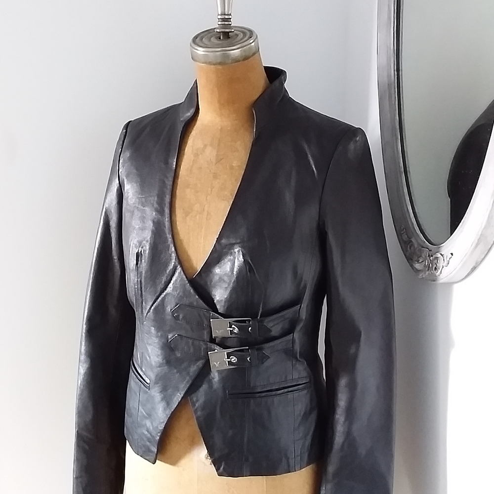 Vintage Fracomina Italian Leather Jacket